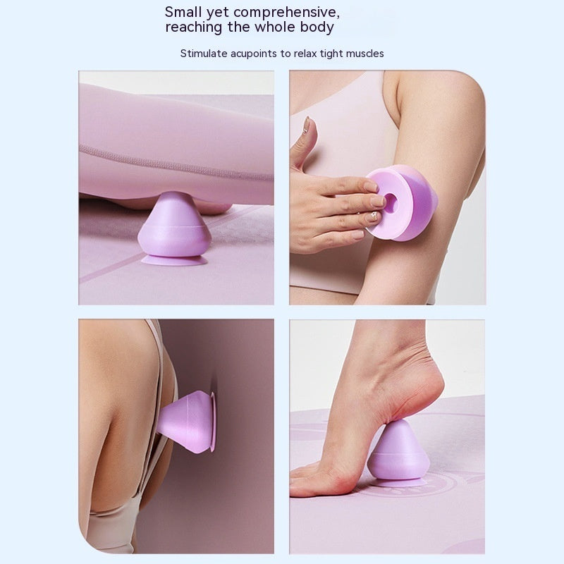 Sucker Muscle Relaxation Silicone Massage Ball